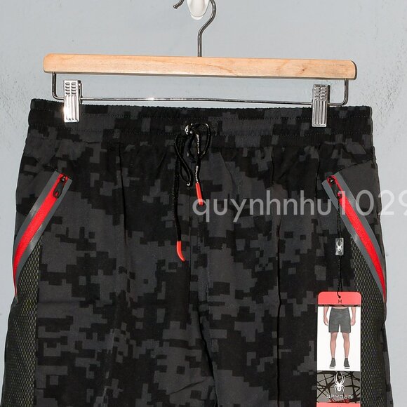 Spyder Active Men’s Woven Short black - Picture 3 of 9